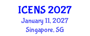 International Conference on Environment and Natural Science (ICENS) January 11, 2027 - Singapore, Singapore International Conference on Environment and Natural Science (ICENS) January 11, 2027 - Singapore, Singapore