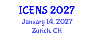 International Conference on Environment and Natural Science (ICENS) January 14, 2027 - Zurich, Switzerland International Conference on Environment and Natural Science (ICENS) January 14, 2027 - Zurich, Switzerland