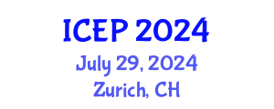 International Conference on Environment and Pollution (ICEP) July 29, 2024 - Zurich, Switzerland