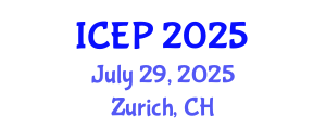 International Conference on Environment and Pollution (ICEP) July 29, 2025 - Zurich, Switzerland