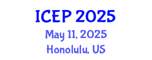 International Conference on Environment and Pollution (ICEP) May 11, 2025 - Honolulu, United States