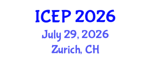 International Conference on Environment and Pollution (ICEP) July 29, 2026 - Zurich, Switzerland