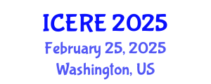 International Conference on Environment and Renewable Energy (ICERE) February 25, 2025 - Washington, United States