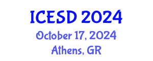 International Conference on Environment and Sustainable Development (ICESD) October 17, 2024 - Athens, Greece
