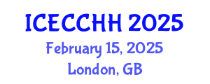 International Conference on Environment, Climate Change and Human Health (ICECCHH) February 15, 2025 - London, United Kingdom