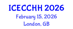 International Conference on Environment, Climate Change and Human Health (ICECCHH) February 15, 2026 - London, United Kingdom
