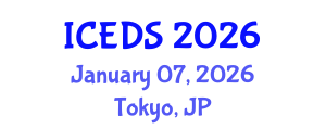 International Conference on Environment, Development and Sustainability (ICEDS) January 07, 2026 - Tokyo, Japan