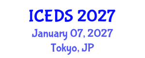 International Conference on Environment, Development and Sustainability (ICEDS) January 07, 2027 - Tokyo, Japan