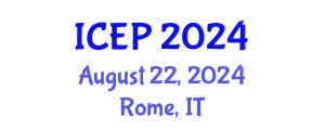 International Conference on Environment Protection (ICEP) August 22, 2024 - Rome, Italy