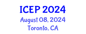 International Conference on Environment Protection (ICEP) August 08, 2024 - Toronto, Canada