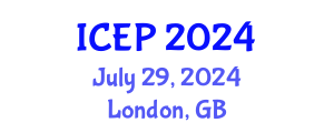 International Conference on Environment Protection (ICEP) July 29, 2024 - London, United Kingdom