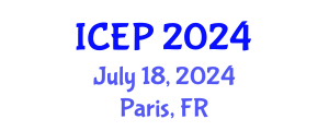 International Conference on Environment Protection (ICEP) July 18, 2024 - Paris, France