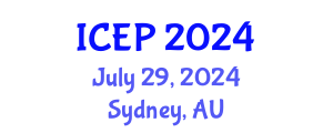 International Conference on Environment Protection (ICEP) July 29, 2024 - Sydney, Australia