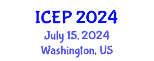 International Conference on Environment Protection (ICEP) July 15, 2024 - Washington, United States