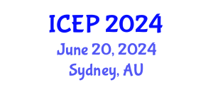 International Conference on Environment Protection (ICEP) June 20, 2024 - Sydney, Australia
