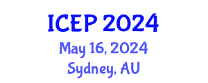 International Conference on Environment Protection (ICEP) May 16, 2024 - Sydney, Australia