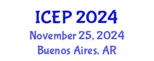 International Conference on Environment Protection (ICEP) November 25, 2024 - Buenos Aires, Argentina