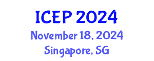 International Conference on Environment Protection (ICEP) November 18, 2024 - Singapore, Singapore