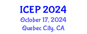 International Conference on Environment Protection (ICEP) October 17, 2024 - Quebec City, Canada