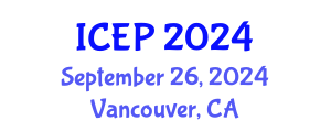 International Conference on Environment Protection (ICEP) September 26, 2024 - Vancouver, Canada
