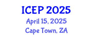 International Conference on Environment Protection (ICEP) April 15, 2025 - Cape Town, South Africa