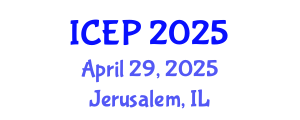 International Conference on Environment Protection (ICEP) April 29, 2025 - Jerusalem, Israel