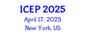 International Conference on Environment Protection (ICEP) April 17, 2025 - New York, United States