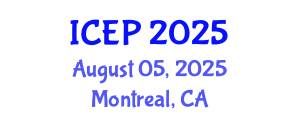 International Conference on Environment Protection (ICEP) August 05, 2025 - Montreal, Canada