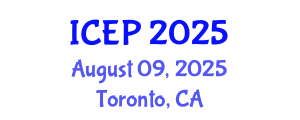 International Conference on Environment Protection (ICEP) August 09, 2025 - Toronto, Canada