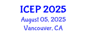 International Conference on Environment Protection (ICEP) August 05, 2025 - Vancouver, Canada