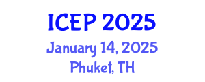 International Conference on Environment Protection (ICEP) January 14, 2025 - Phuket, Thailand