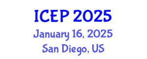 International Conference on Environment Protection (ICEP) January 16, 2025 - San Diego, United States