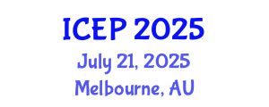 International Conference on Environment Protection (ICEP) July 21, 2025 - Melbourne, Australia