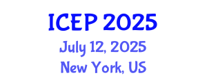 International Conference on Environment Protection (ICEP) July 12, 2025 - New York, United States