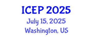 International Conference on Environment Protection (ICEP) July 15, 2025 - Washington, United States