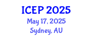 International Conference on Environment Protection (ICEP) May 17, 2025 - Sydney, Australia