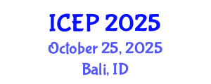 International Conference on Environment Protection (ICEP) October 25, 2025 - Bali, Indonesia