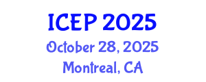 International Conference on Environment Protection (ICEP) October 28, 2025 - Montreal, Canada