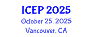International Conference on Environment Protection (ICEP) October 25, 2025 - Vancouver, Canada