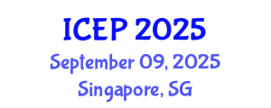 International Conference on Environment Protection (ICEP) September 09, 2025 - Singapore, Singapore