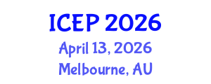 International Conference on Environment Protection (ICEP) April 13, 2026 - Melbourne, Australia International Conference on Environment Protection (ICEP) April 13, 2026 - Melbourne, Australia