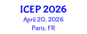 International Conference on Environment Protection (ICEP) April 20, 2026 - Paris, France International Conference on Environment Protection (ICEP) April 20, 2026 - Paris, France