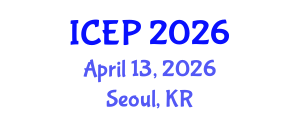 International Conference on Environment Protection (ICEP) April 13, 2026 - Seoul, Republic of Korea International Conference on Environment Protection (ICEP) April 13, 2026 - Seoul, Republic of Korea