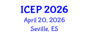 International Conference on Environment Protection (ICEP) April 20, 2026 - Seville, Spain International Conference on Environment Protection (ICEP) April 20, 2026 - Seville, Spain