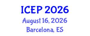 International Conference on Environment Protection (ICEP) August 16, 2026 - Barcelona, Spain International Conference on Environment Protection (ICEP) August 16, 2026 - Barcelona, Spain