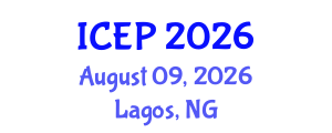 International Conference on Environment Protection (ICEP) August 09, 2026 - Lagos, Nigeria International Conference on Environment Protection (ICEP) August 09, 2026 - Lagos, Nigeria