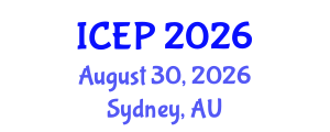 International Conference on Environment Protection (ICEP) August 30, 2026 - Sydney, Australia International Conference on Environment Protection (ICEP) August 30, 2026 - Sydney, Australia