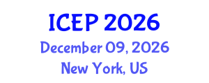 International Conference on Environment Protection (ICEP) December 09, 2026 - New York, United States International Conference on Environment Protection (ICEP) December 09, 2026 - New York, United States