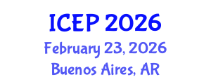 International Conference on Environment Protection (ICEP) February 23, 2026 - Buenos Aires, Argentina
