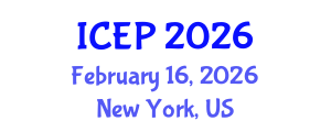 International Conference on Environment Protection (ICEP) February 16, 2026 - New York, United States International Conference on Environment Protection (ICEP) February 16, 2026 - New York, United States